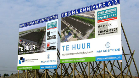 Reclame borden