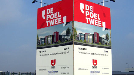 Reclame borden