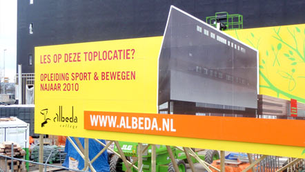 Reclame borden
